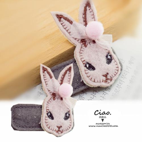 韓國空運❥可愛兔兔小髮夾❥單支